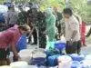 Kodim 0703 Cilacap salurkan bantuan air bersih di Kawunganten
