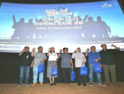 Nasabah bank bjb Sambut Meriah bjb WideScreen Expendables 4 di Gandaria City Jakarta