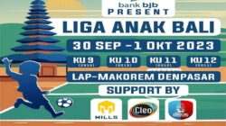 Dukung Pembinaan Sepak Bola Sejak Dini, bank bjb Gelar Liga Anak Bali 2023