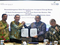 Mendorong Sinergitas BPD, bank bjb dan Bank Maluku Malut Teken MoU Sinergi Bisnis