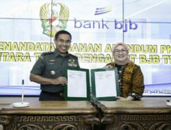 Perkuat Sinergi, bank bjb Tandatangani Adendum Perpanjangan PKS dengan TNI AD