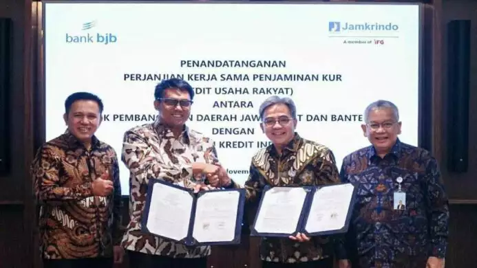 bank bjb dan jamkrindo jalin kerja