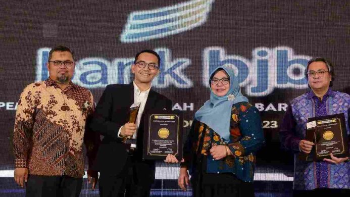 bank bjb raih best digital technology and iot implementation 2023 in banking industry dari business asia