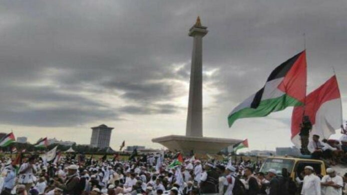 Sejuta Ummat Dukung Palestina di Jakarta