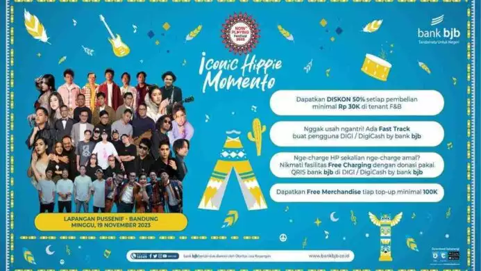 konser now playing festival iconic momento 2023