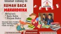 Menyambut Libur Akhir Tahun, Rumah Baca Mahardhika Kedungreja Buka Setiap Hari