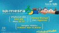 bjb Mesra, Skema Pinjaman Tanpa Bunga untuk Usaha Mikro