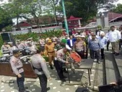Wujudkan Kamtibmas Kondusif, Berbagai Elemen di Banyumas Apel Deklarasi Jateng Zero Knalpot Brong