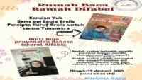 Rumah Baca Mahardhika ramah Difabel