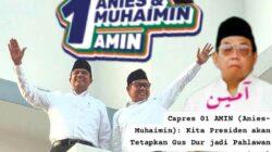Komitmen Pasangan AMIN, Gus Dur Akan Ditetapkan Pahlawan Nasional