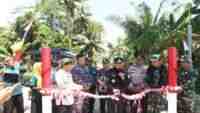 Dandim 0703 Cilacap Resmi Tutup TMMD Sengkuyung Tahap I di Desa Kalikudi