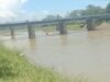 proses pencarian korban jatuh ke sungai Citanduy dari atas jembatan Dobo