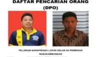 Napi Lapas Kelas IIA Permisan Kabur dan dalam Daftar DPO