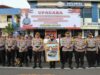 Kapolresta Cilacap Pimpin Upacara Penyerahan Jabatan Kabag SDM