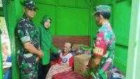 Kapten Inf Jurizal Berikan Bingkisan Lebaran Kepada Para Janda Kurang Mampu