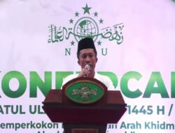 PJ Bupati Awaluddin Muuri Berikan Sambutan pada Pembukaan Konfercab NU Cilacap
