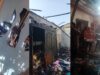 rumah anggota Polisi di Kesugihan Cilacap Terbakar