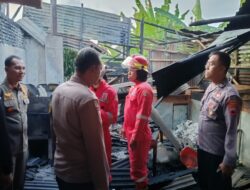 Kebakaran Terjadi di Rumah Kontrakan Produksi Kerupuk di Jeruklegi Cilacap