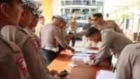 Cegah Penyalahgunaan Senpi, Propam Polresta Cilacap Gelar Pengecekan Berkala