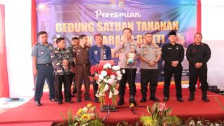 Polresta Cilacap bersama PJ Bupati Resmikan Gedung Sat Tahti yang Baru