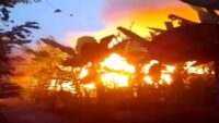 Rumah Kakek Kastaja di Gandrungmangu Cilacap Ludes Terbakar