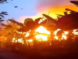 Rumah Kakek Kastaja di Gandrungmangu Cilacap Ludes Terbakar