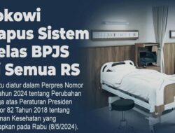 Presiden Jokowi Hapus Sistem Kelas BPJS di Semua Rumah Sakit