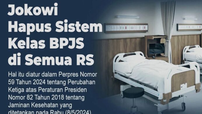 presiden jokowi hapus sistem kelas bpjs di semua rumah sakit
