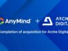 Banner AnyMind Group Completion of Acquisition for Arche Digital