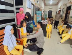 Klinik Bhayangkara Polresta Cilacap Gelar Pemeriksaan Kesehatan dan Stunting untuk Anak-anak TK Bhayangkari