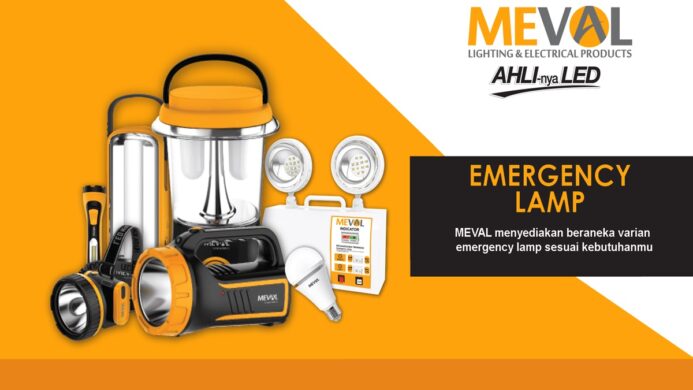 Lampu Emergency MEVAL