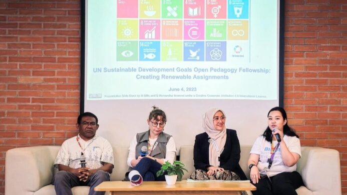 Dokumentasi lokakarya UN SGDs Open Pedagogy Summit – ASIA Chapter