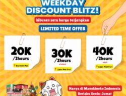 Karaoke Manekineko Mengadakan Promosi Weekday Discount Blitz