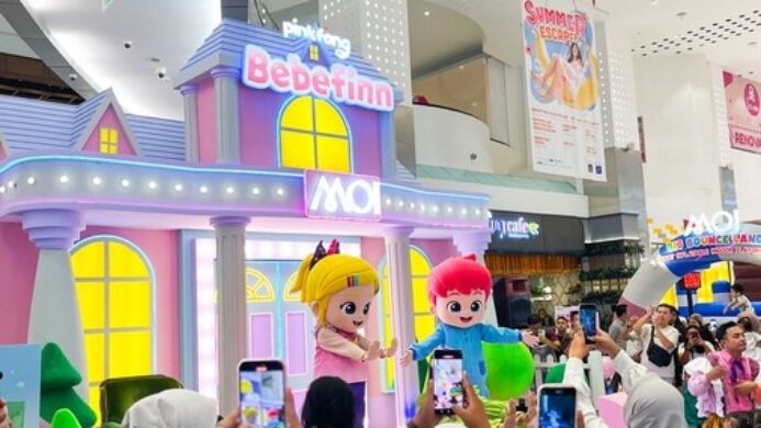 Dokumentasi Liburan Bersama Finn dan Bora di Bebefinn Playtime - Mall of Indonesia (Sumber : ASRI)