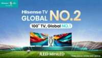 Hisense Mempertahankan Dominasi Pasar TV Global dengan Posisi Teratas di Berbagai Negara