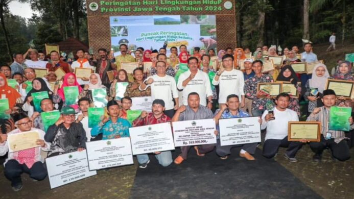 World Environment Day di Banyumas Pemprov Jateng Launching Gerakan Pemulihan dan Penyelamatan Hutan Selasa 25 Juni 2024