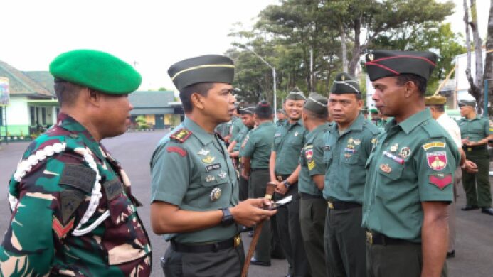 Pastikan Anggota Tidak Bermain Judi Online, Dandim Cilacap Gelar Apel Luar Biasa