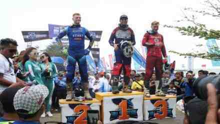 World Racers Participate Trail Motorcycle Racing Championship in Cilacap, These Are the Champions