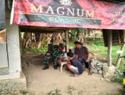 Melalui Komsos, Babinsa Cimanggu Himbau Warga Waspada Dan Jauhi Judi Online