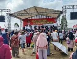 Polda Jateng Gelar Baksos dan Hiburan Rakyat di Cilacap