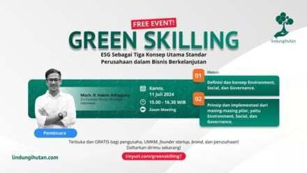 LindungiHutan Adakan Webinar Green Skilling