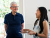 Potret Tim Cook dan Nadya Tyandra