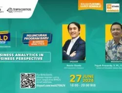 Business Analytics dalam sudut pandang Transcosmos Commerce di Launching jurusan terbaru Binus Online University