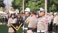 Apel Gelar Pasukan Operasi Patuh Candi 2024 di Mapolresta Banyumas