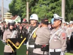 Apel Gelar Pasukan Operasi Patuh Candi 2024 di Mapolresta Banyumas