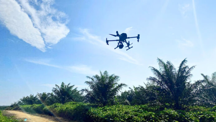 Potret Drone Pemetaan LiDAR