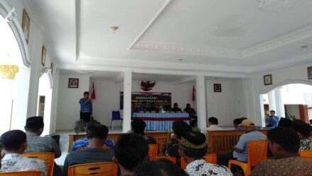 Sosialisasi TMMD Sengkuyung Tahap III di Desa Sawangan, Kecamatan Jeruklegi