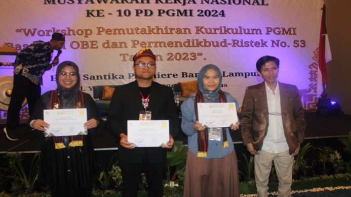 prodi pgmi inisnu borong 11 penghargaan tingkat nasional pd pgmi award indonesia