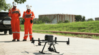 Halo Robotics Sukses Lakukan General Visual Inspection (GVI) Oil & Gas dengan DJI Zenmuse H30T