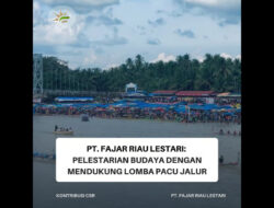 PT. Fajar Riau Lestari: Pelestarian Budaya dengan Mendukung Lomba Pacu Jalur